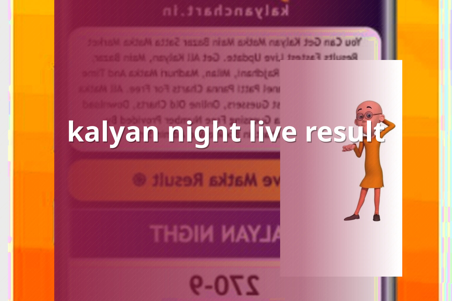 kalyan night live result - matka_satta